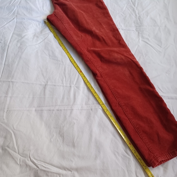 Anthropologie Pilcro and the Letterpress Red Slim Fit Jeans in Corduroy - Picture 6 of 11